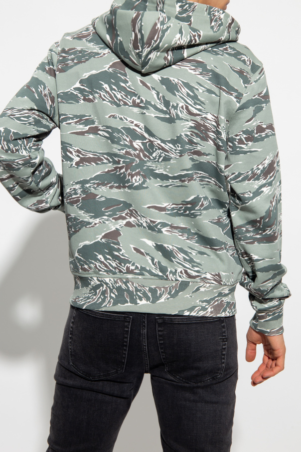 Diesel 'S-GINN-HOOD-ZIP-HS1' patterned hoodie | Men's Clothing | Vitkac